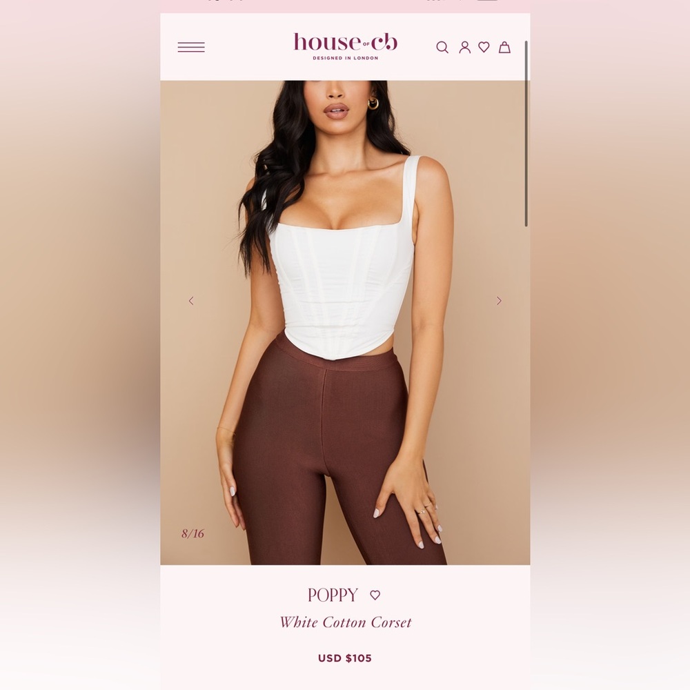 House of CB Corset Top
